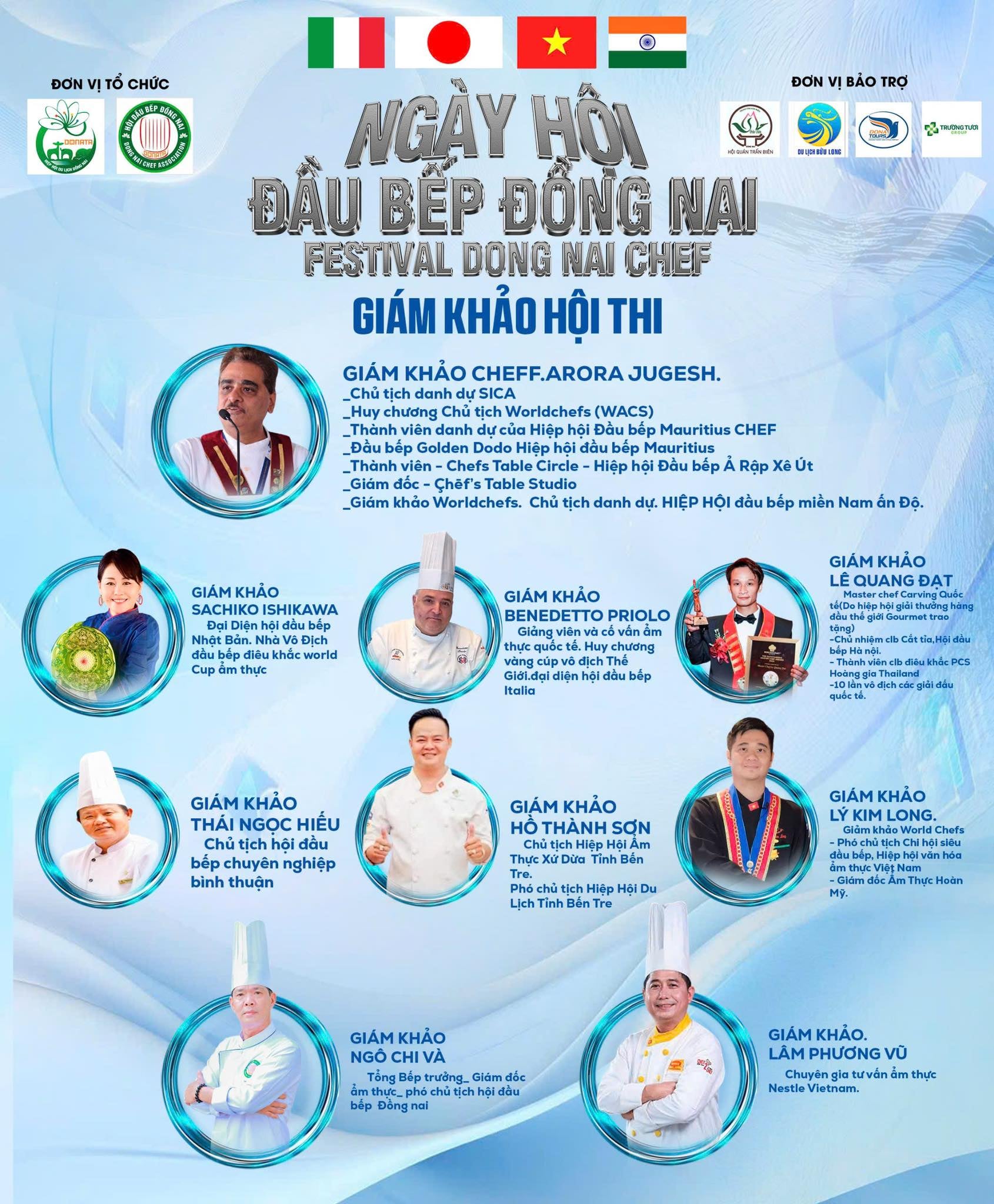 Ban Giám Khảo Việt Nam và Quốc Tế